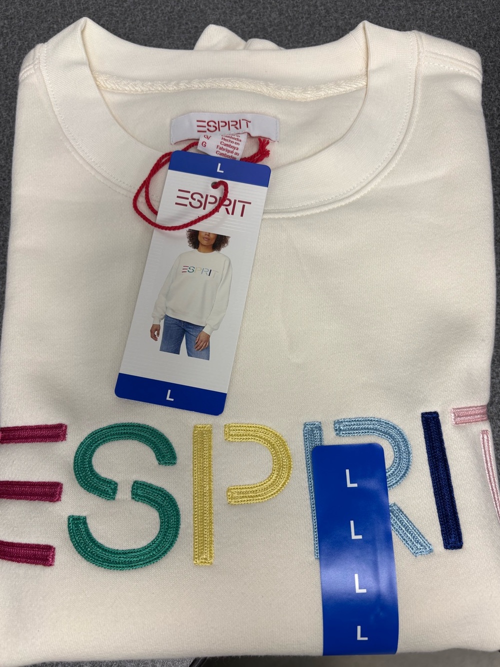 Esprit Crewneck Sweatshirt - Picture 1 of 2